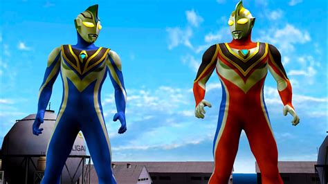 Ultraman Gaia Supreme V3 And Ultraman Agul V2 TagTeam NEW Request 112