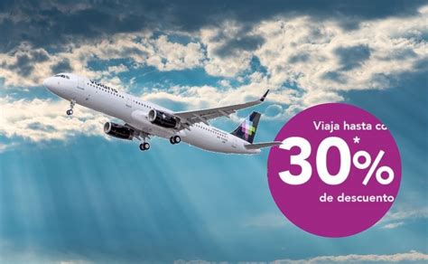 Volaris tiene una promoción con 30 de descuento en vuelos