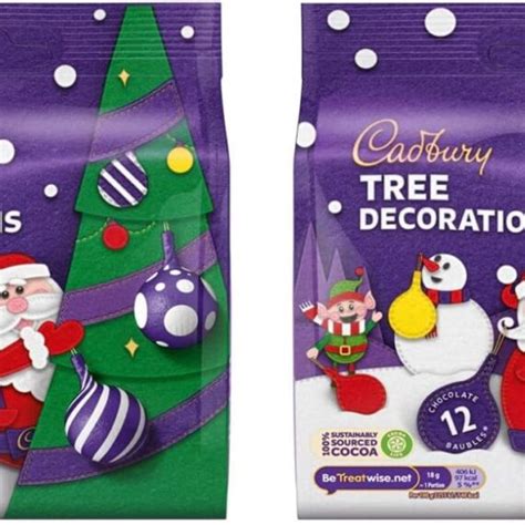 Cadbury Christmas Tree Chocolate Decorations