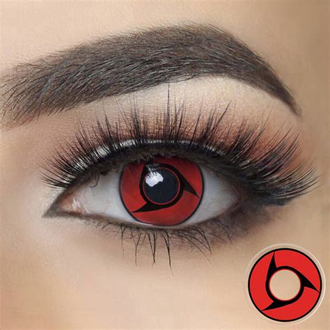 Naruto Itachi - Red Sharingan Halloween Contact Lenses – Coloreyelens