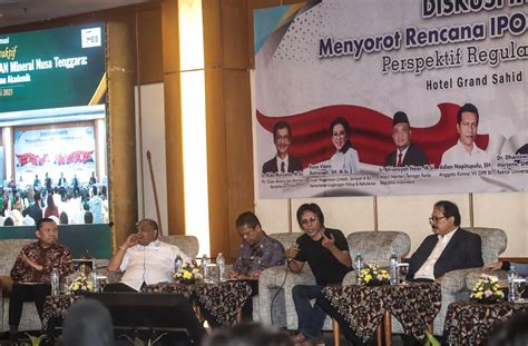 FOTO Diskusi Interaktif Menyorot Rencana IPO PT AMMAN Mineral