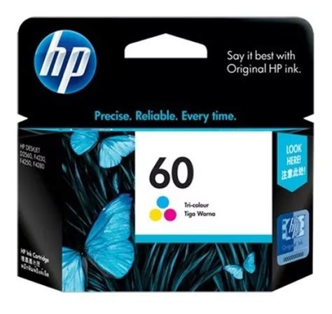 Cartucho Original Hp 60 Tricolor Impresora F4280 F4580 F4480