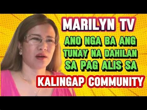 MAY KAUGNAYAN BA SA ISSUE NOON KAY CARLA ANG PAG ALIS NI MARILYN TV SA