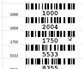 Excel Erstellen Mehrerer Barcodes Aus Zellen Barcode Software