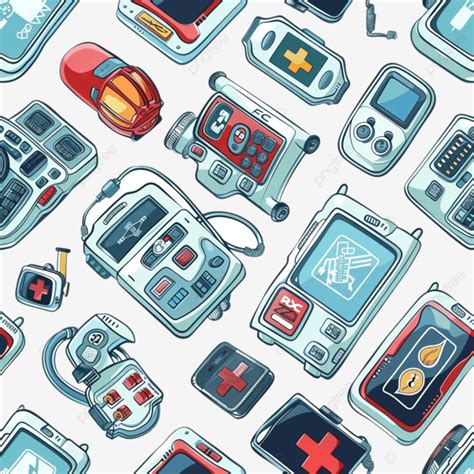 Ems Training Device Seamless Pattern Ems Training Device Png