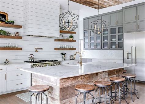 Hot Trends 20 Best Farmhouse Style Kitchens In White And Wood