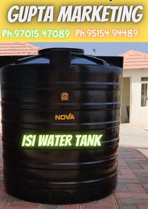 Black Isi Water Storage Tanks At Rs Litre Water Storage Tanks In