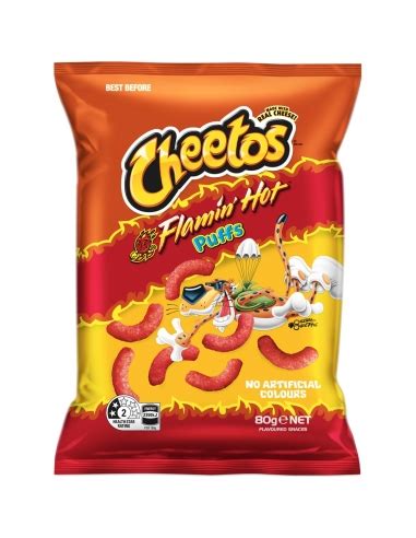 Cheetos Puffs Flamin Hot 80g X 15