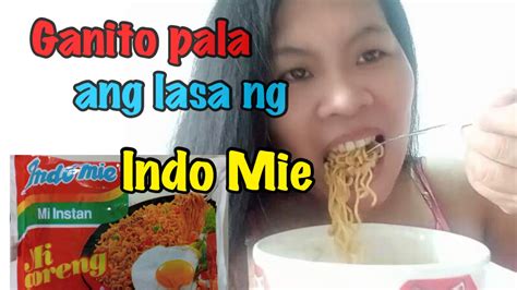 Ganito Pala Ang Lasa Ng Indo Mie YouTube