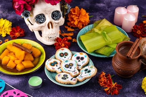 Premium Photo | Traditional day of the dead food