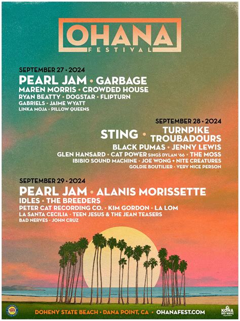 Ohana Festival 2024 Charging Locker Rentals Tickets At Doheny State