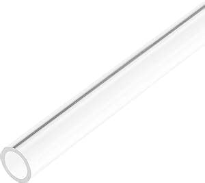 Amazon Uxcell Clear Rigid Acrylic Pipe 9mm 3 8 ID X 12mm 1 2