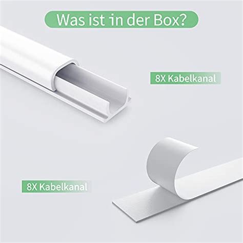 Mudeela Kabelkanal Klein M Mini Kabel Verstecken