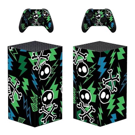 Kit Autocollants Pour Xbox Series X Doodle Sticker Skin Pour Xbox