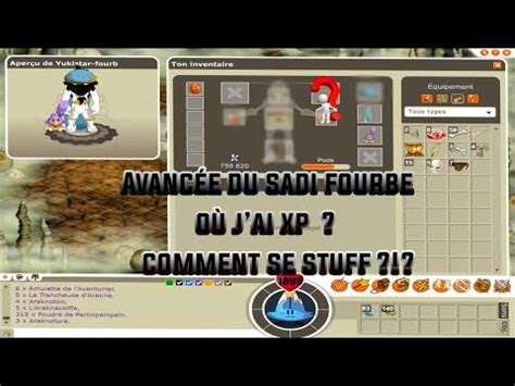 DOFUS RETRO AVANCÉE DU SADI FOURBE YouTube