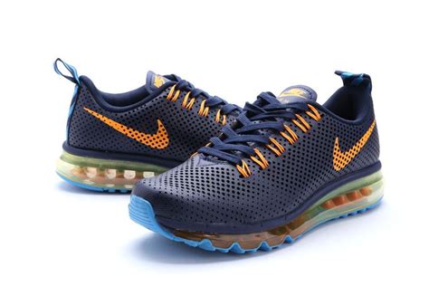 4999 Mens Nike Air Max 2014 Shoes Navy Blueorange Mens Nike Air