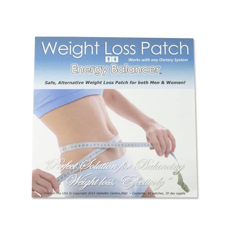 Weight Loss Patch Perfectly Healthy