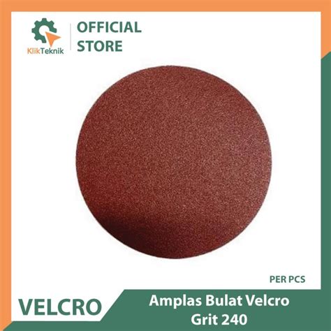 Jual Amplas Bulat Velcro Grit Shopee Indonesia