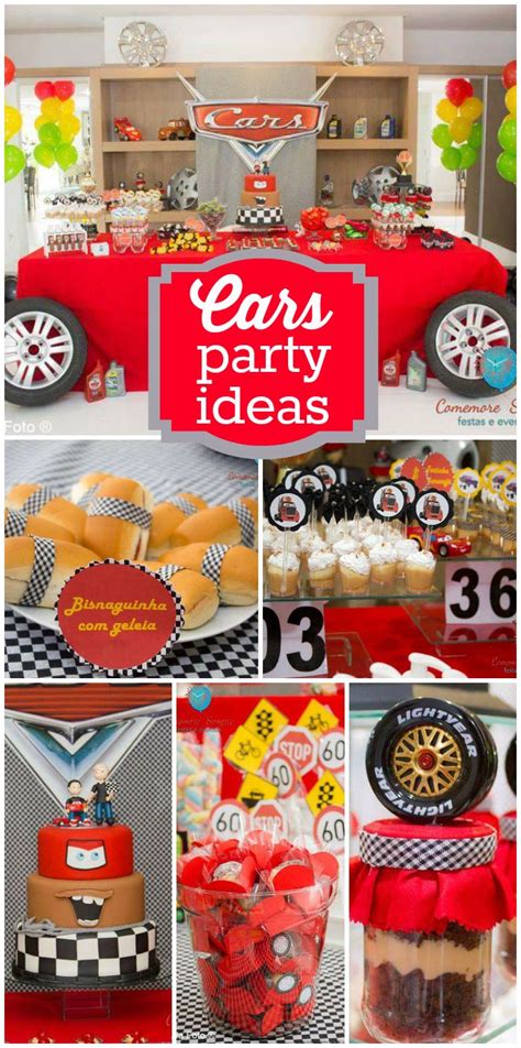 Cars Disney Movie Birthday Party Ideas Photo Of 28 Cars