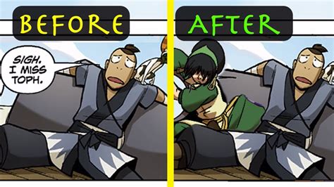 We Added Toph To The Search Comic Sneak Preview Avatar The Last