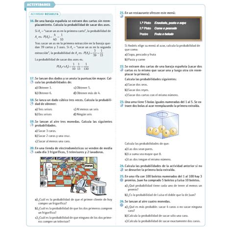 Las Matemáticas en 3º de Secundaria El Blog de Chema Probabilidad de