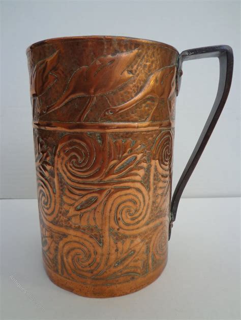 Antiques Atlas Arts Crafts Copper Tankard By Yattendon Class