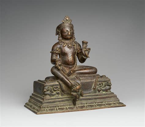 The Bodhisattva Manjushri As A Youth Nepal Kathmandu Valley