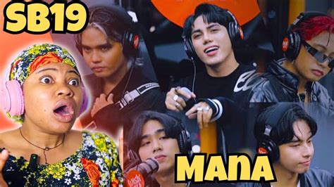 SB19 Performs MANA LIVE On WISH 107 5 Bus REACTION YouTube