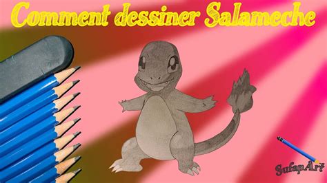 Comment dessiner Salamèche Pokémon YouTube