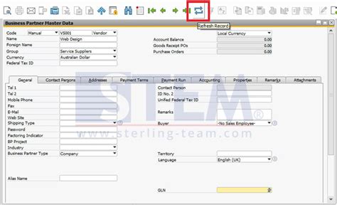 Record Yang Diperbaharui Sap Business One Indonesia Tips Stem Sap