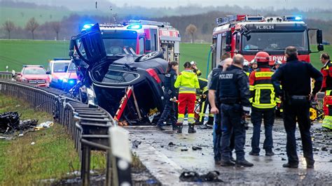 Unfall mit sieben Toten bei Bad Langensalza Mutmaßlicher Verursacher