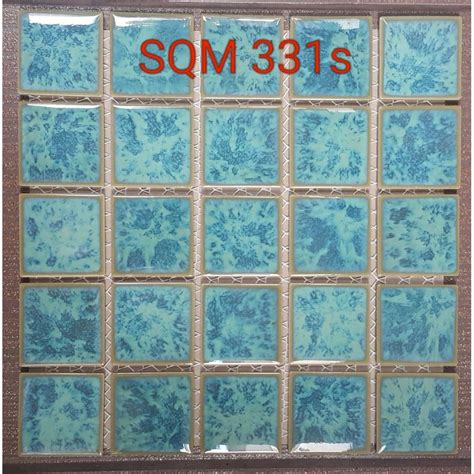 Jual Mosaic Keramik Kolam Renang Tipe Sqm Supreme Kw Kuda Laut