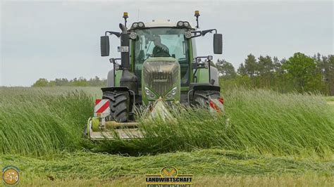 Roggen Ernte Beim Lohnunternehmen J J Fendt Vario