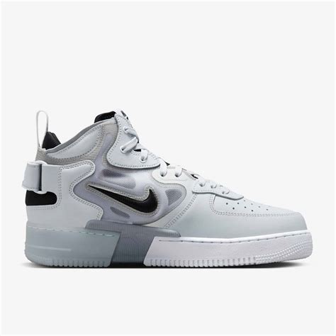 Nike Air Force 1 Mid React Grey Skeleton Pe