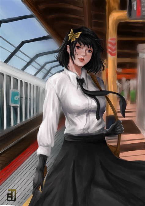 Akiko Yosano from Bungo Stray Dogs [Fanart] by ThettaREI on DeviantArt