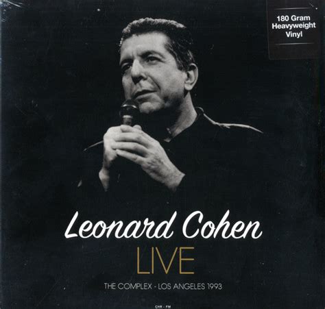 Copy of Leonard Cohen – Avalanches - Live In Switzerland 1993 (Live Ra | The Revolver Club