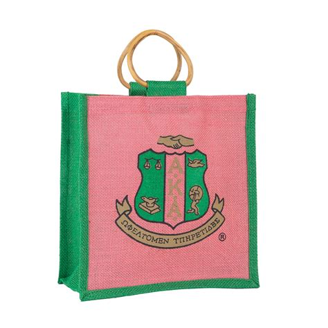 Mini Crest Jute Bag Savage Promotions Inc