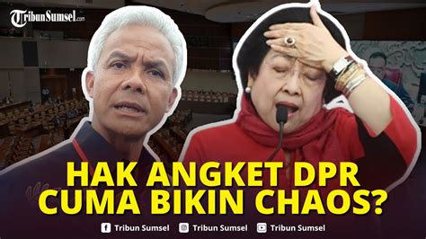 Pengamat Wanti Wanti PDIP Ganjar Hak Angket Bikin Chaos Tak Percaya