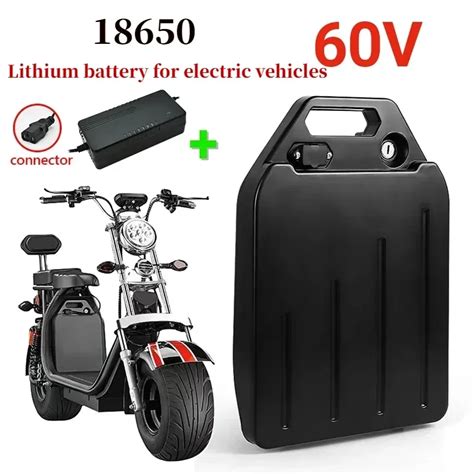 Bater A De Litio Para Coche El Ctrico Bater A 18650 Impermeable 60V