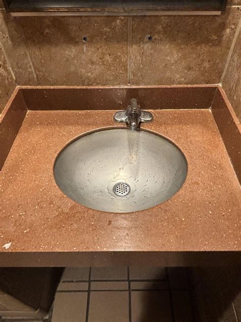 Bathroom Sink At A Popeyes Rmildlyinteresting