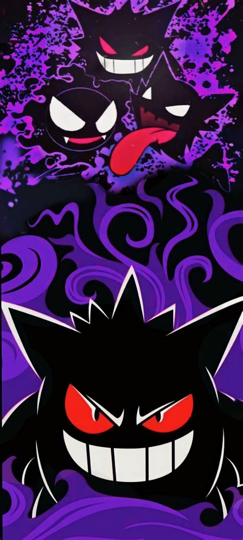 Wallpaper Gengar En Tipo Fantasma Pokemon Pokemon Gengar Fondo