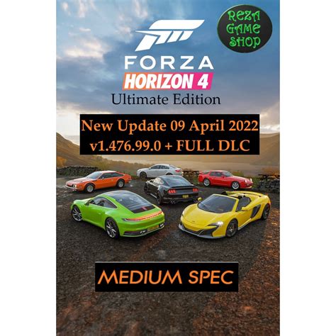 Jual Forza Horizon 4 Ultimate Edition Versi Terbaru GAME PC GAME