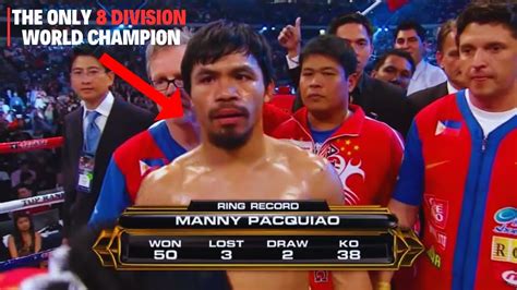 Manny Pacquiao The Greatest Of All Time Youtube