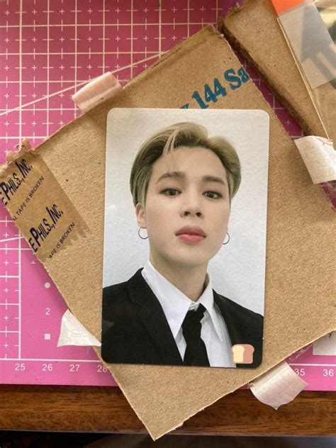 Bts Memo Dvd Jimin Photocard Hobbies Toys Memorabilia