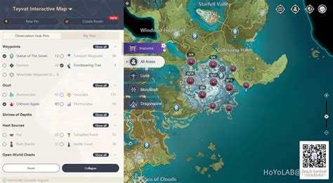 Interactive Map ⁎˃ᆺ˂ Genshin Impact Hoyolab