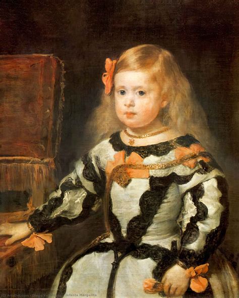 Reproducciones De Pinturas Infanta Margarita 1654 De Diego Velazquez