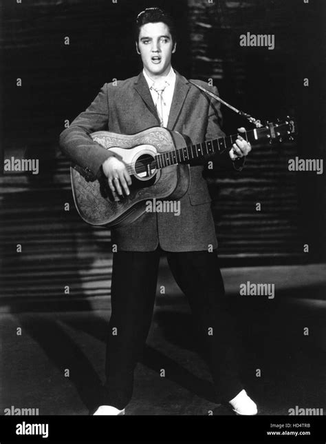 THE ED SULLIVAN SHOW Elvis Presley Aired October 28 1956 Stock Photo