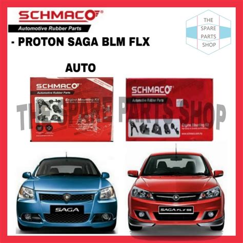 Proton Saga Blm Flx Auto Schmaco Engine Mounting Kit Set Pcs In Set