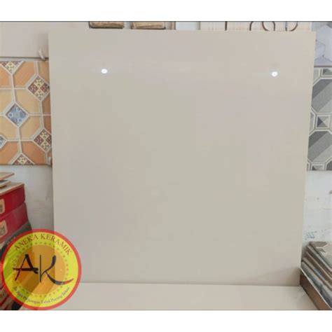 Jual Granit Granite Lantai Ruangan Cream Polos Glossy 60x60 Shopee