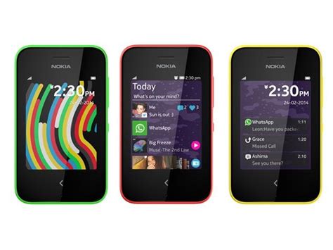 Nokia Asha 230 Dual Sim Price Specifications Features Comparison